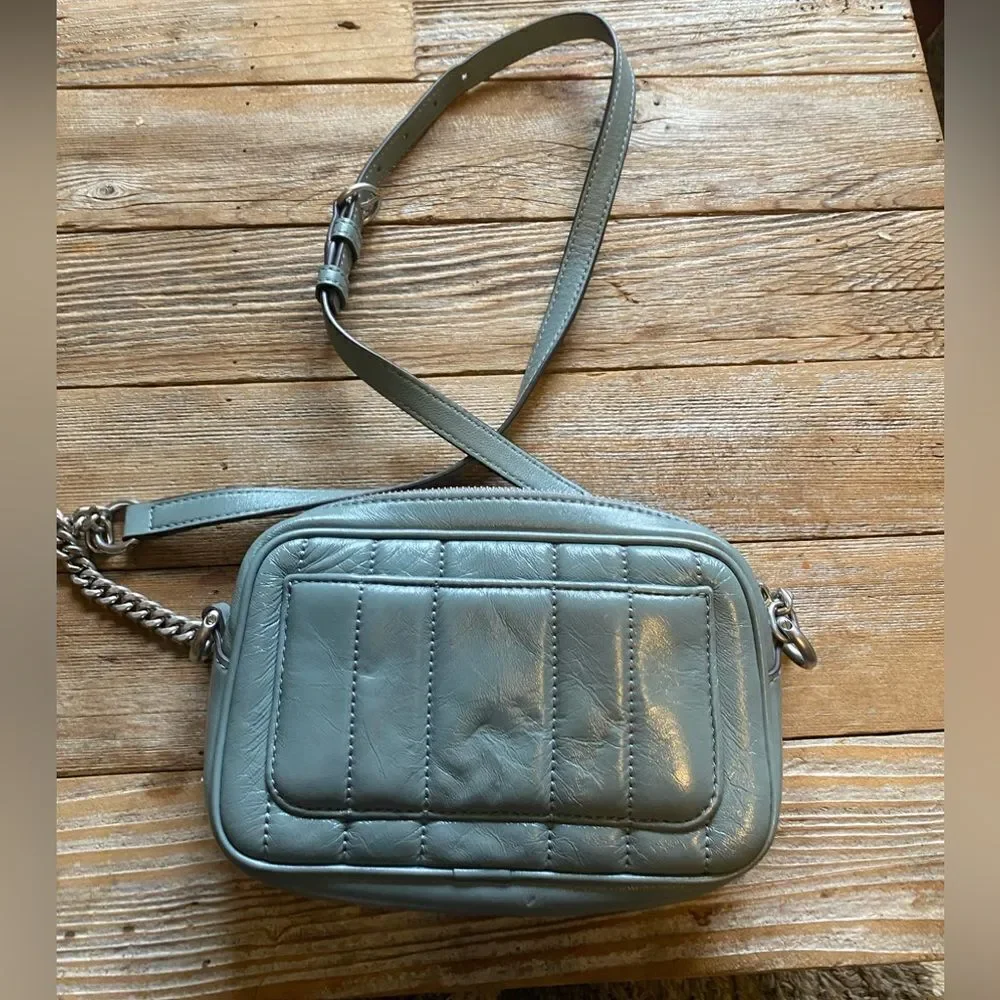 Tory Burch Kira Patent Leather Camera Bag